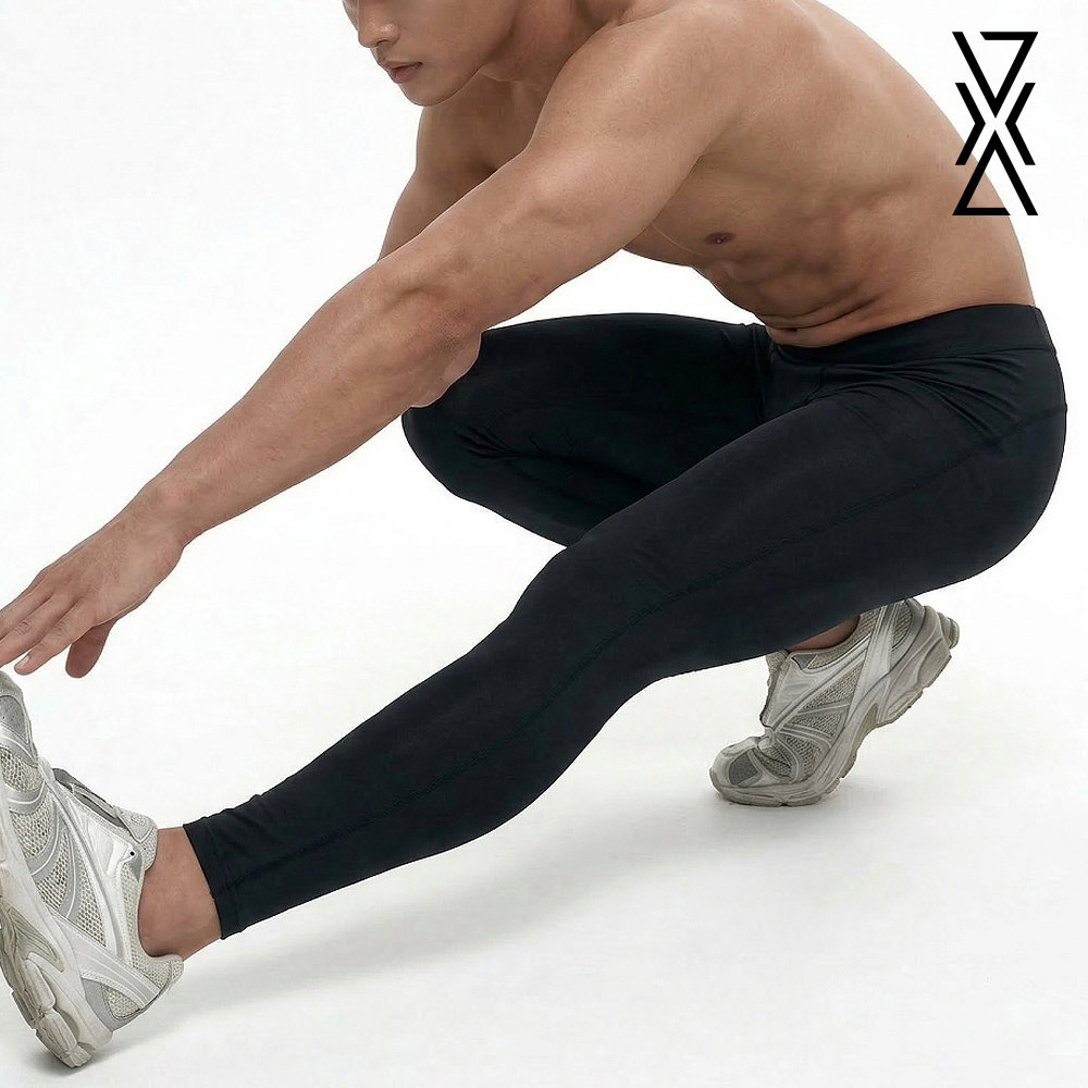 엑서브 컴프레션 남성 레깅스 디테일